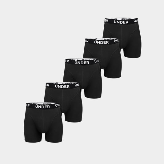 5-PACK Zwart